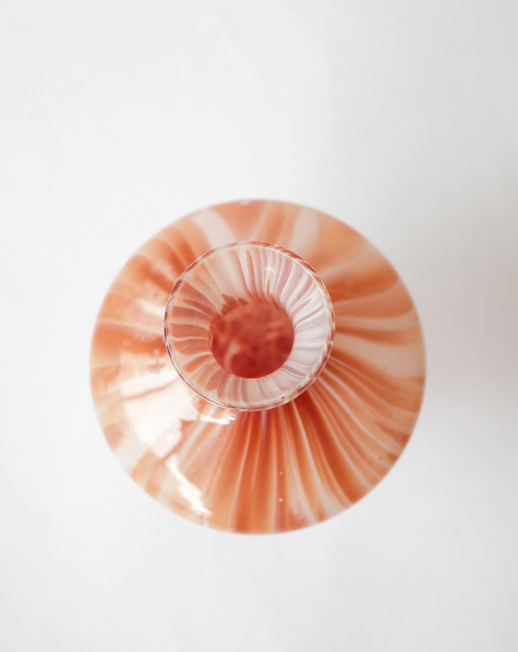 Vintage glass vase