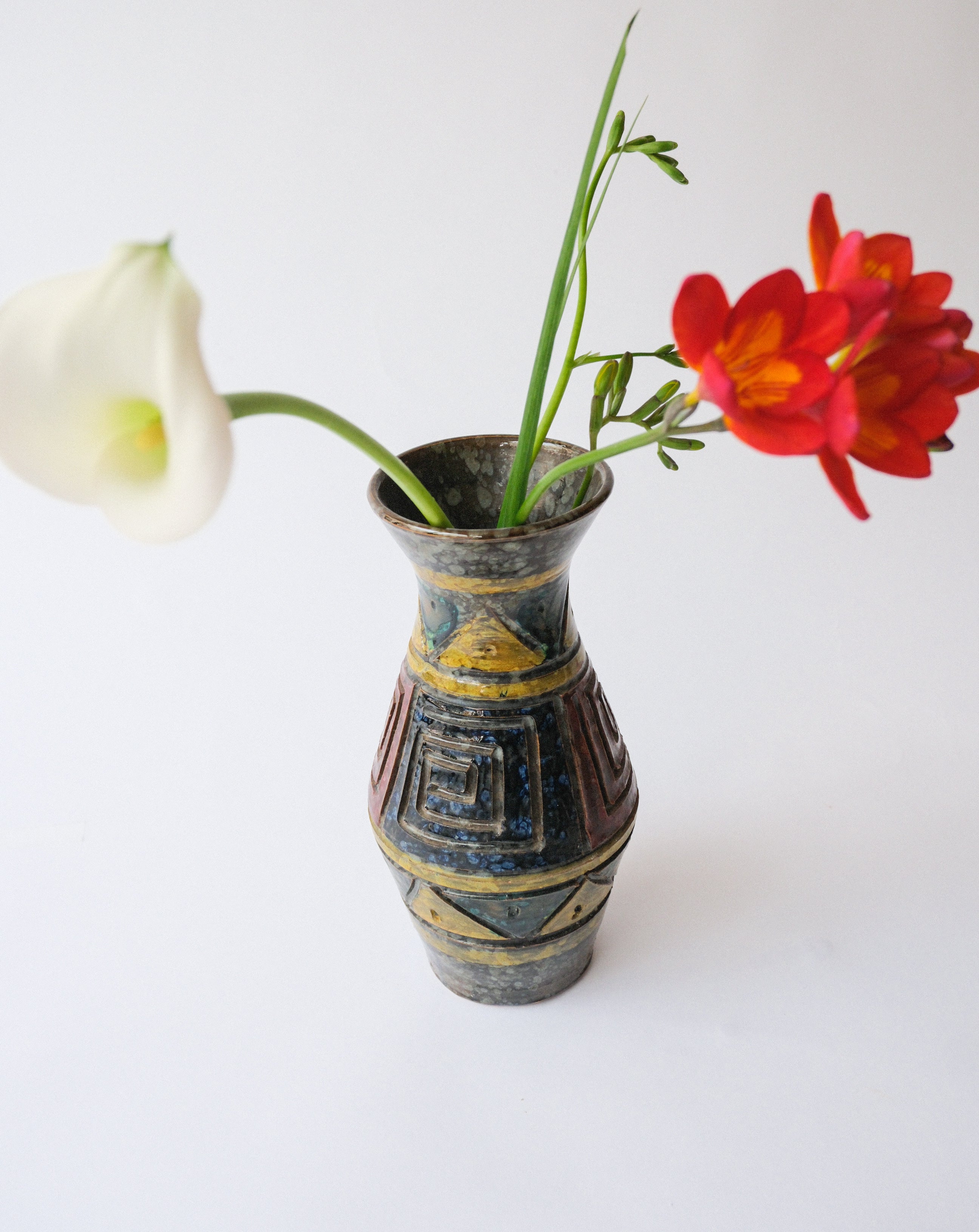 1950s-60s Made in Italy ceramic vase