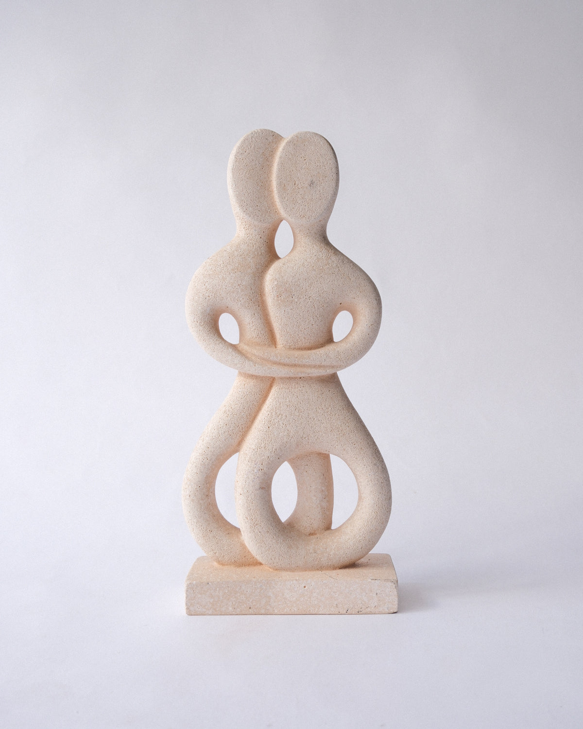 Hand made abstract human motif sculpture