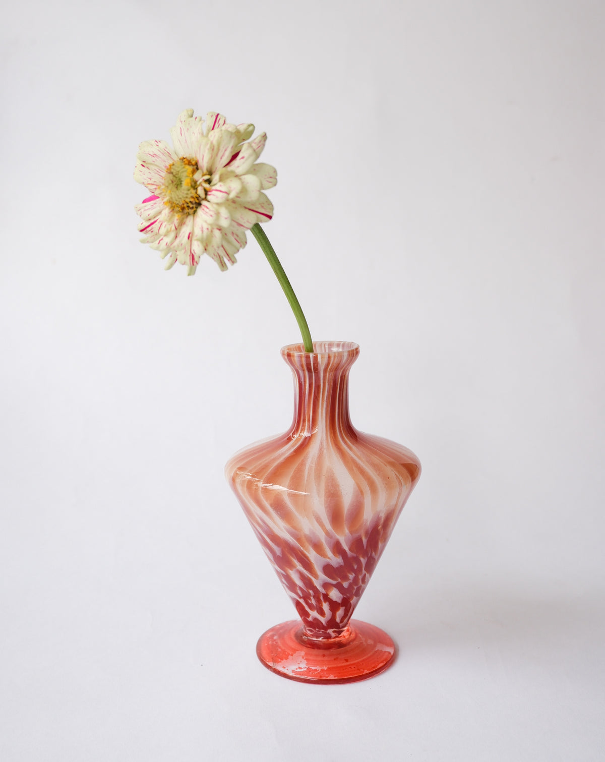 Vintage glass vase