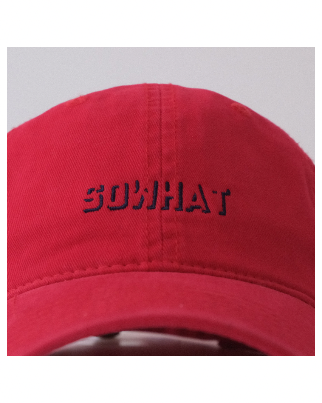 sowhat shadow logo cap