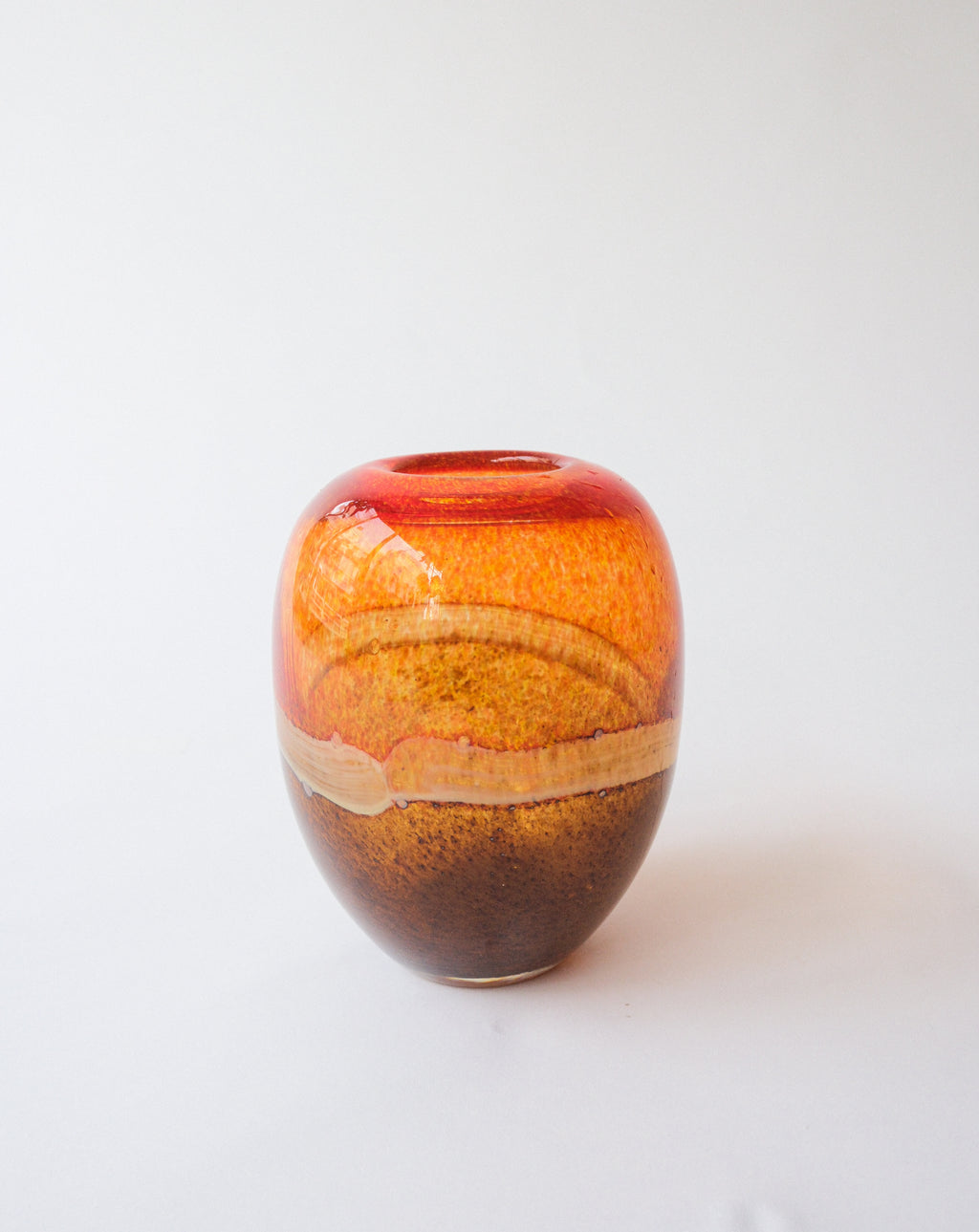 Glass vase