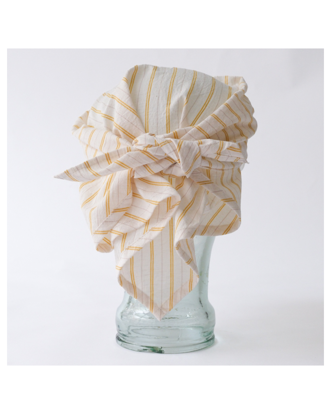 Sowhat Bandanna Cap Yellow Stripe