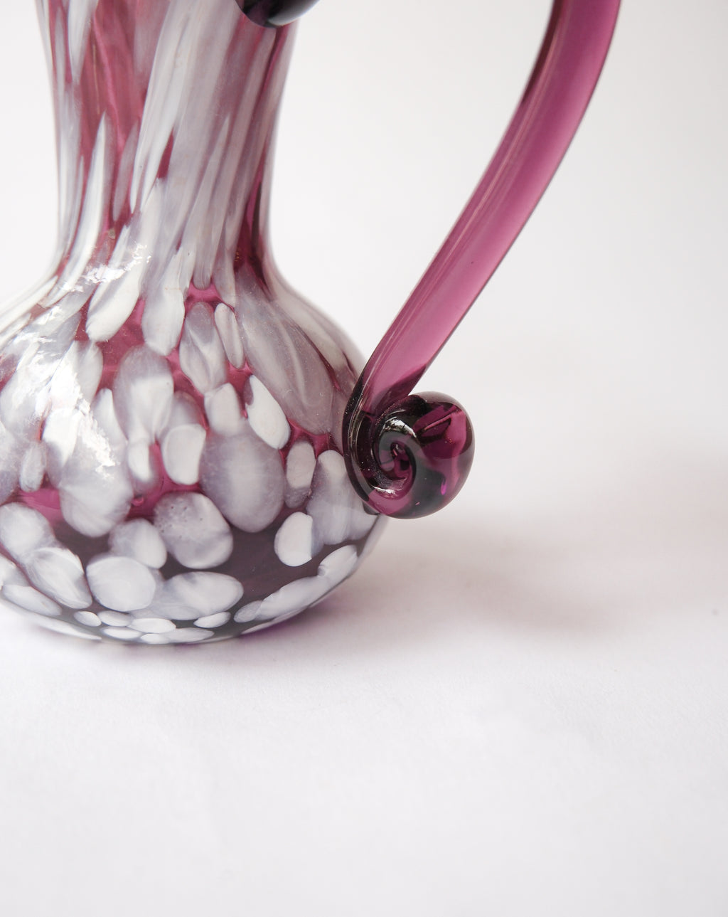 Mini glass pitcher