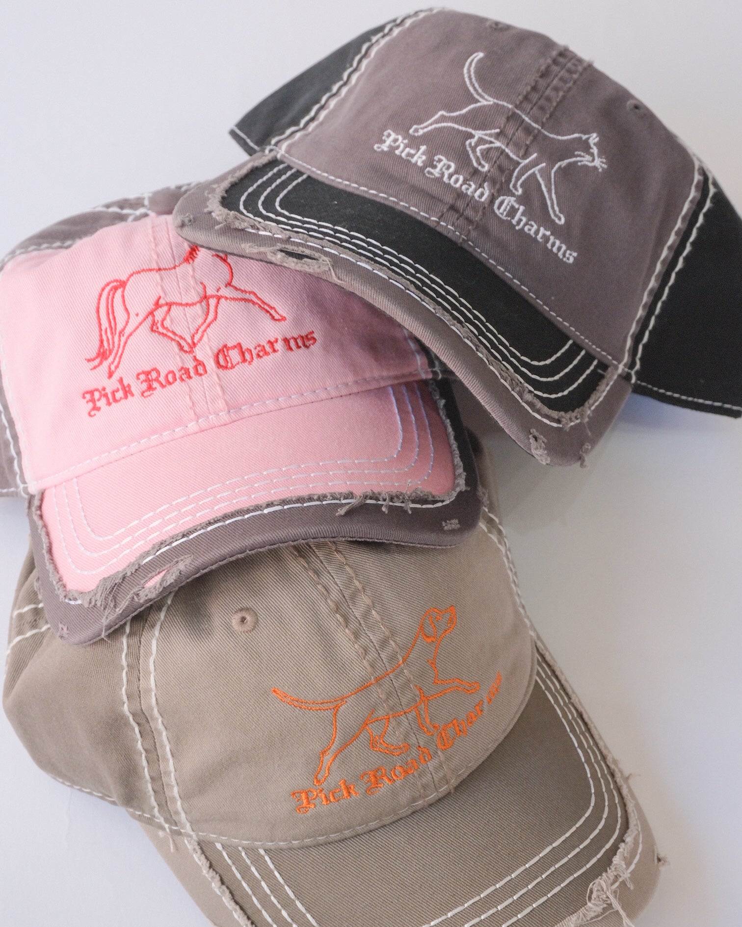 C.A.P. Pick Road Charms Horse Cap
