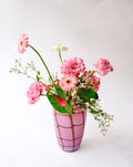 Designers art glass vase