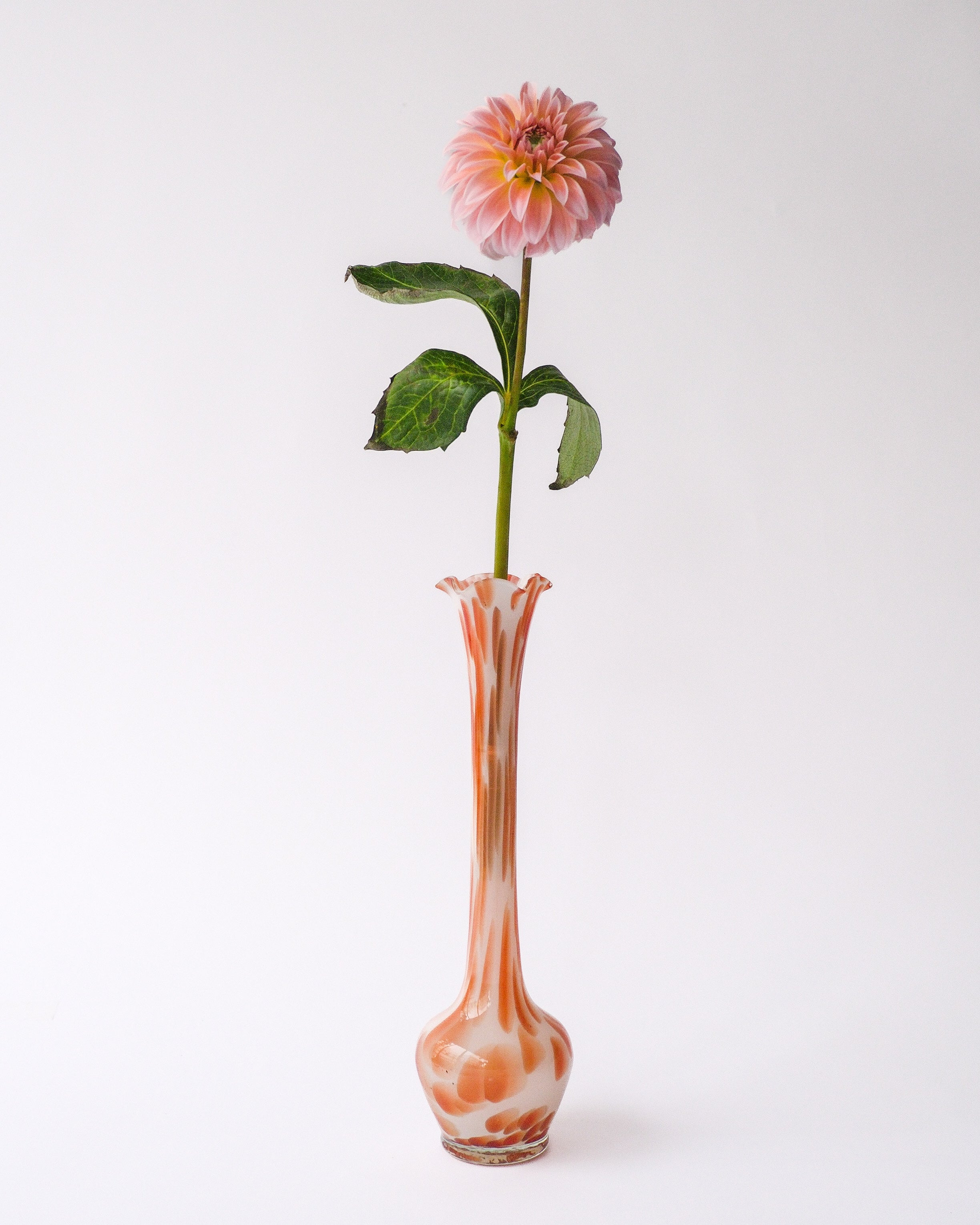 vintage glass vase