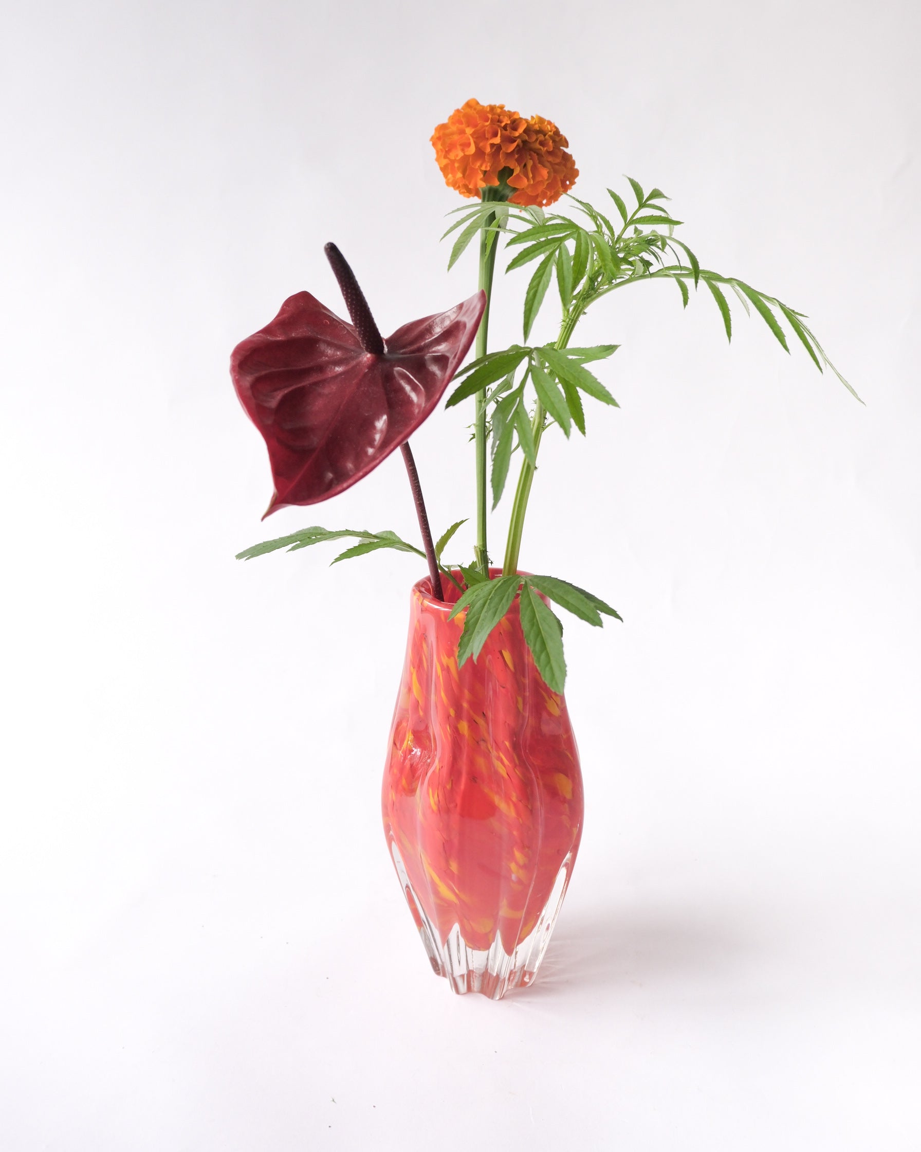 Glass vase