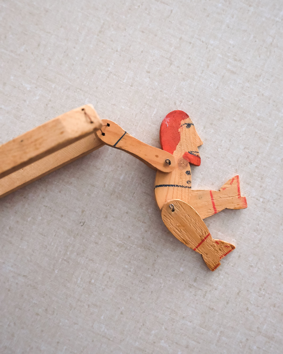 Vintage folk art toy