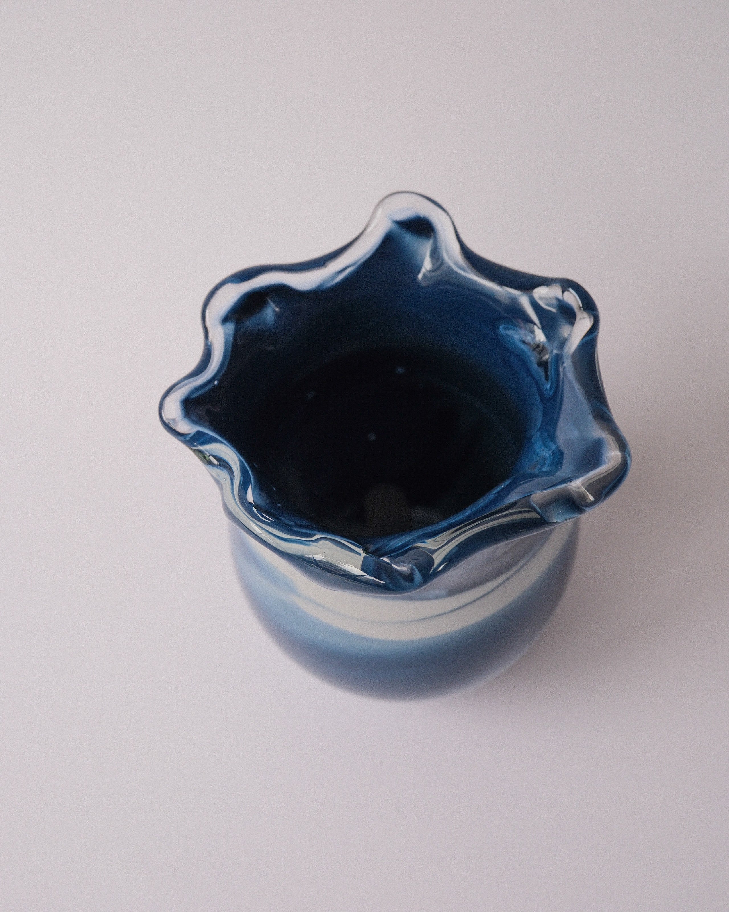vintage art glass vase