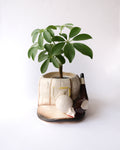 50-60s vintage relpo golf ceramic planter