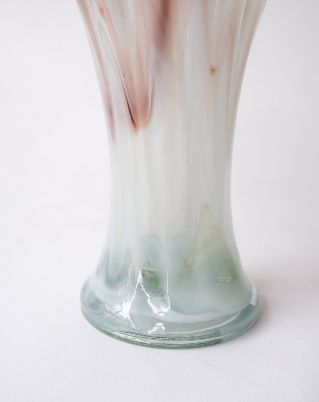 Vintage glass vase