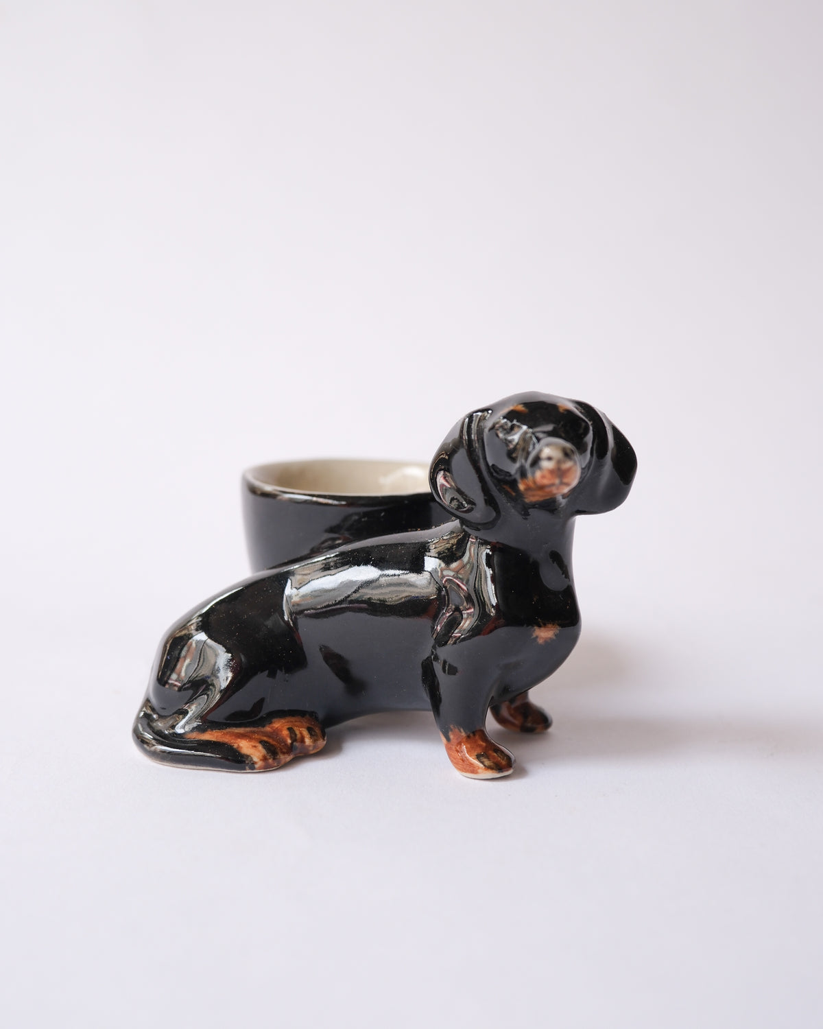 Dachshund egg stand