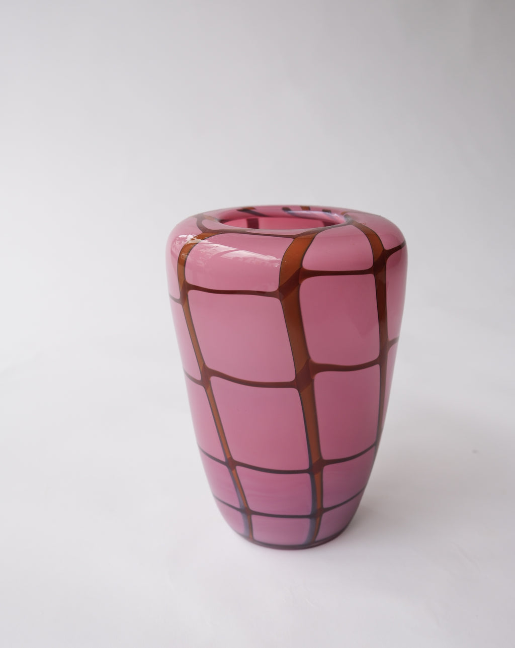 Designers art glass vase