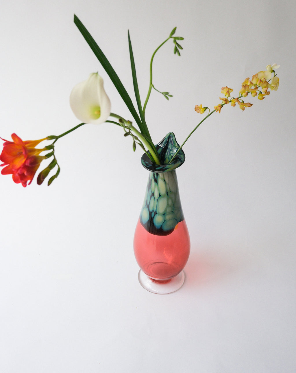 Glass vase