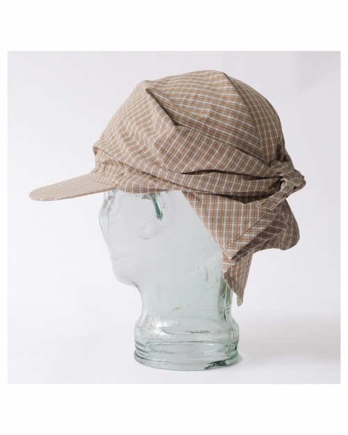 Sowhat Bandanna Cap Brown plaid