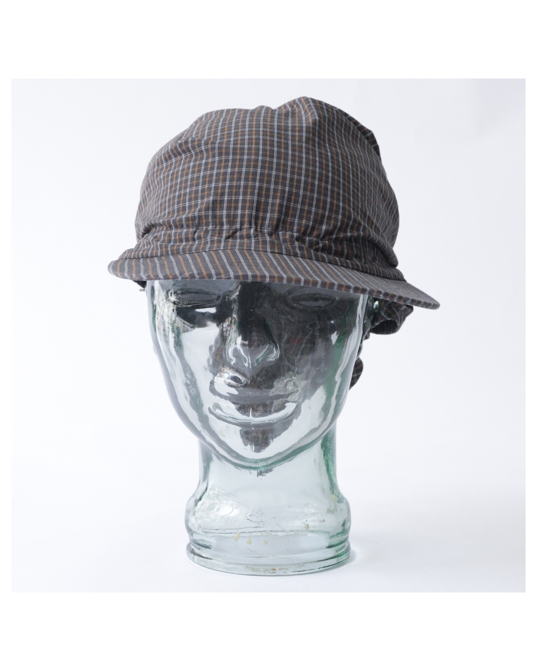 Sowhat Bandanna Cap Black plaid