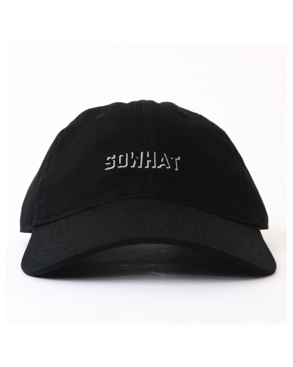 sowhat shadow logo cap