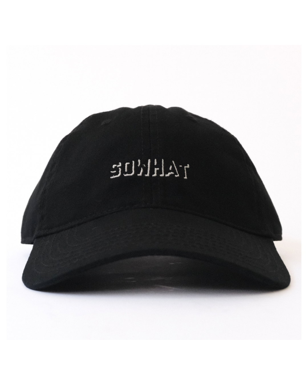 sowhat shadow logo cap