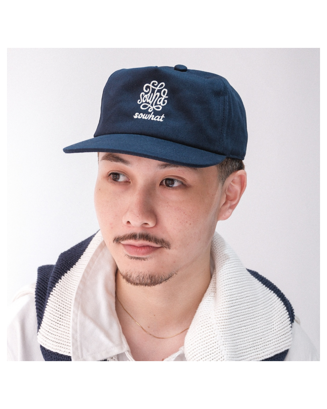 Sowhat Monogram Logo Cap