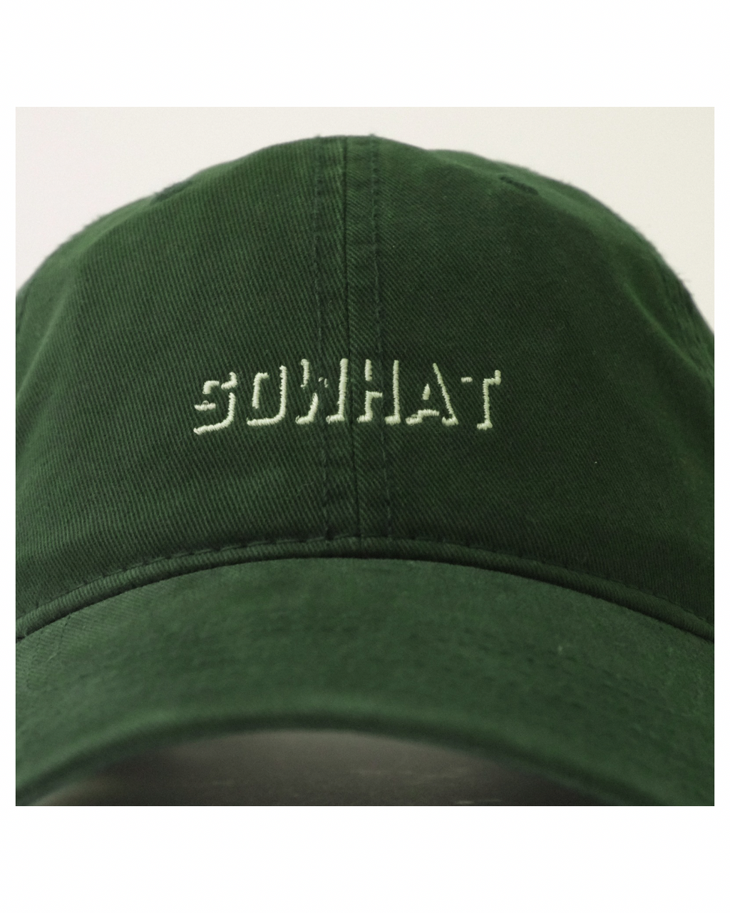 sowhat shadow logo cap