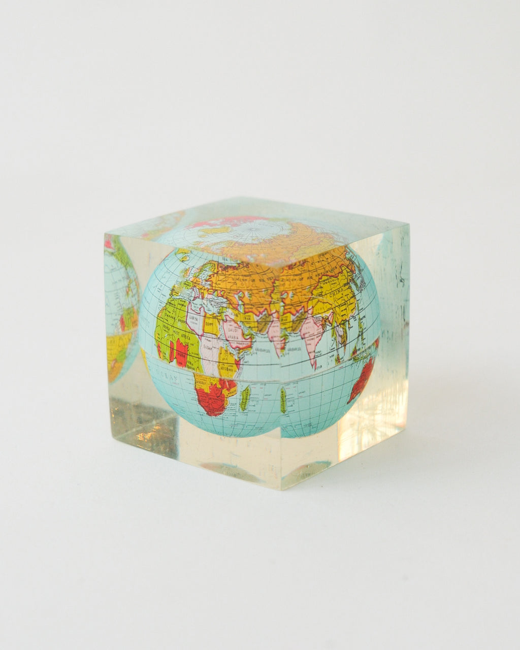 Globe Cube Object