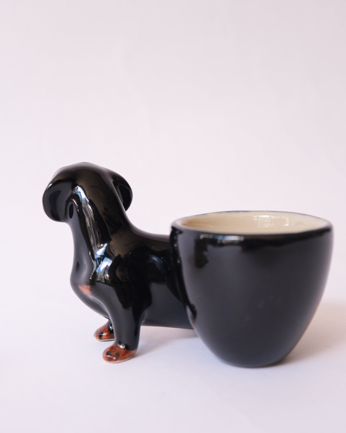 Dachshund egg stand