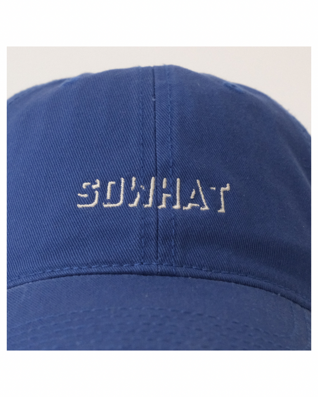 sowhat shadow logo cap