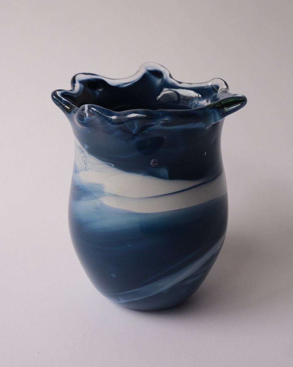 vintage art glass vase