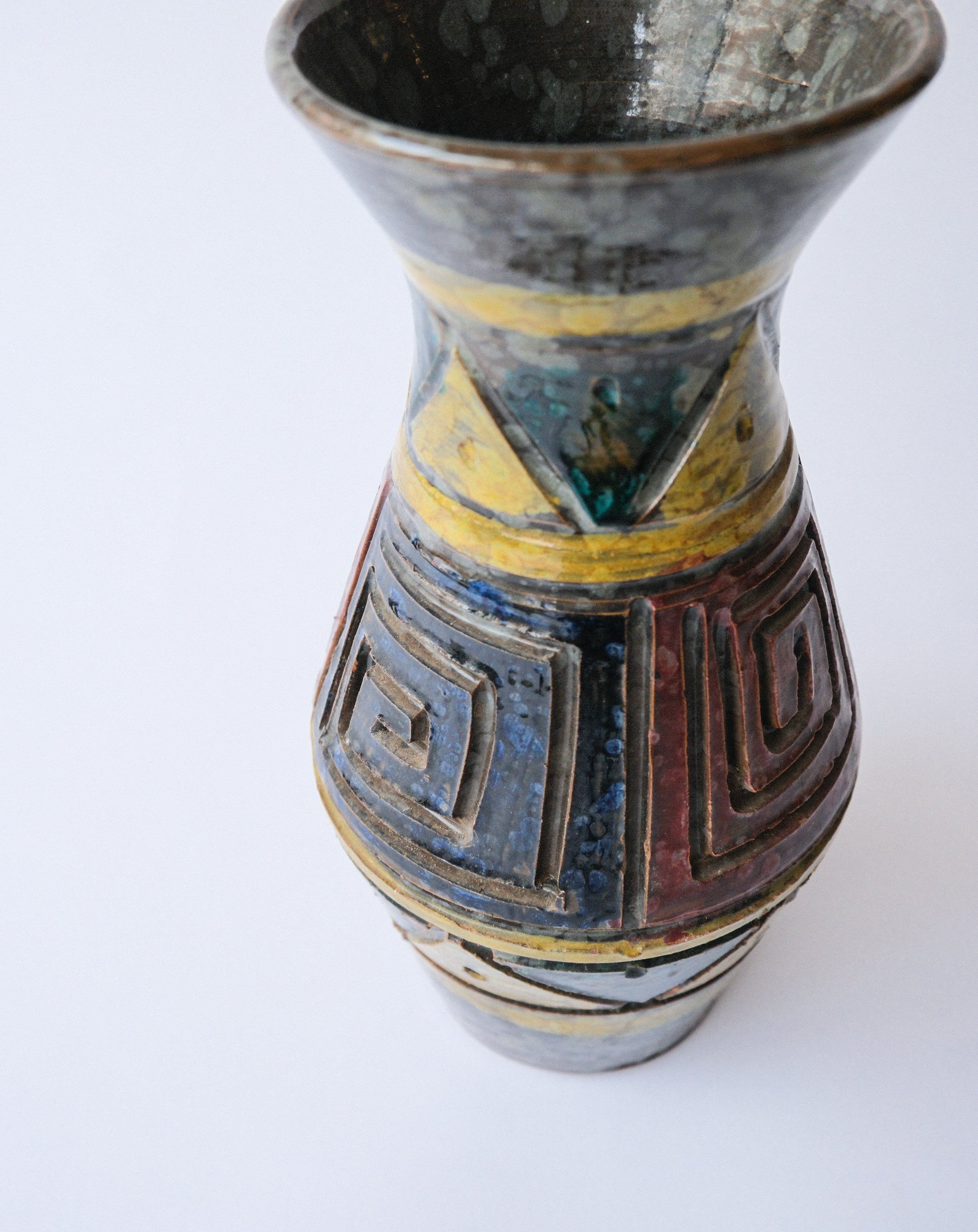 1950s-60s Made in Italy ceramic vase