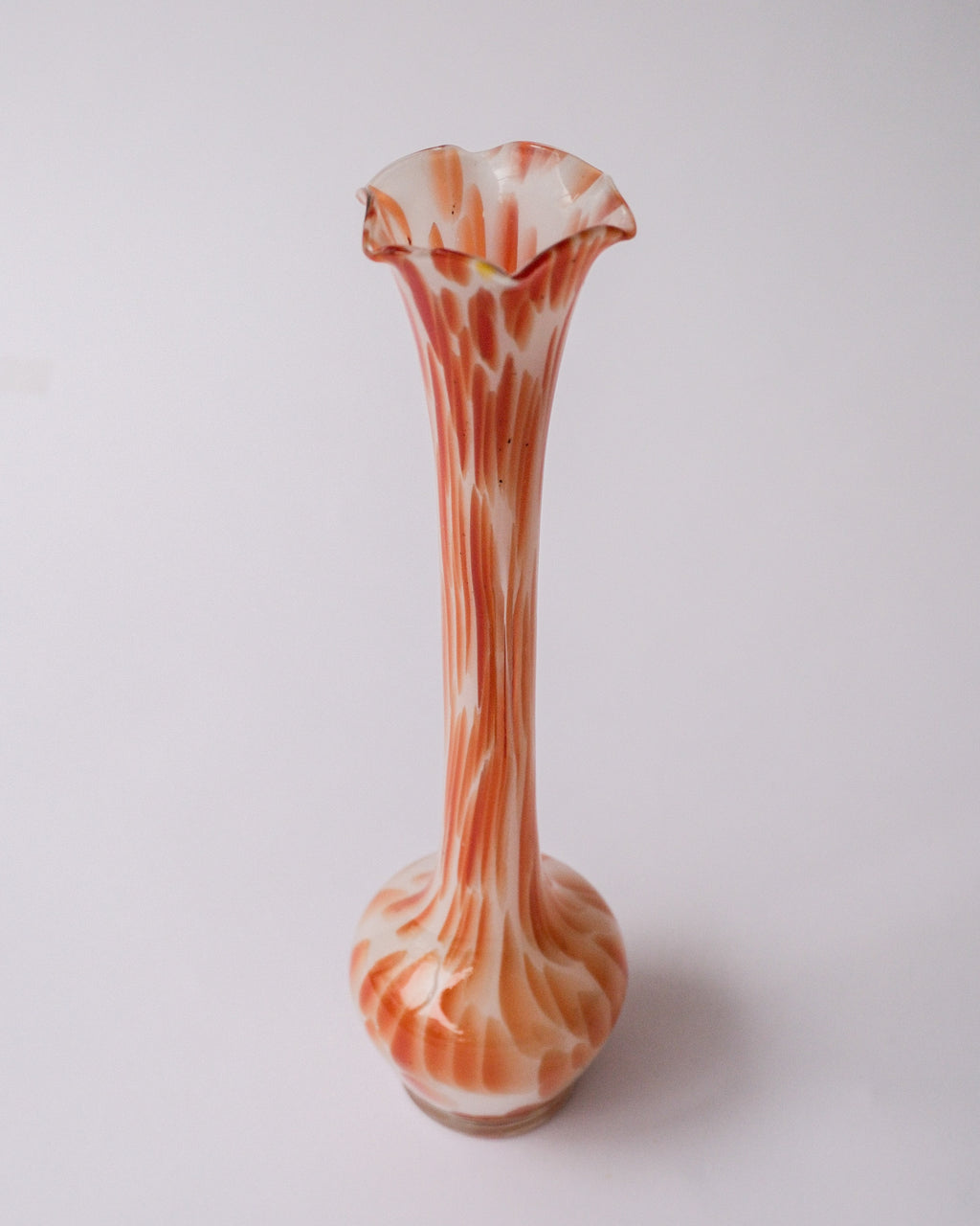 vintage glass vase