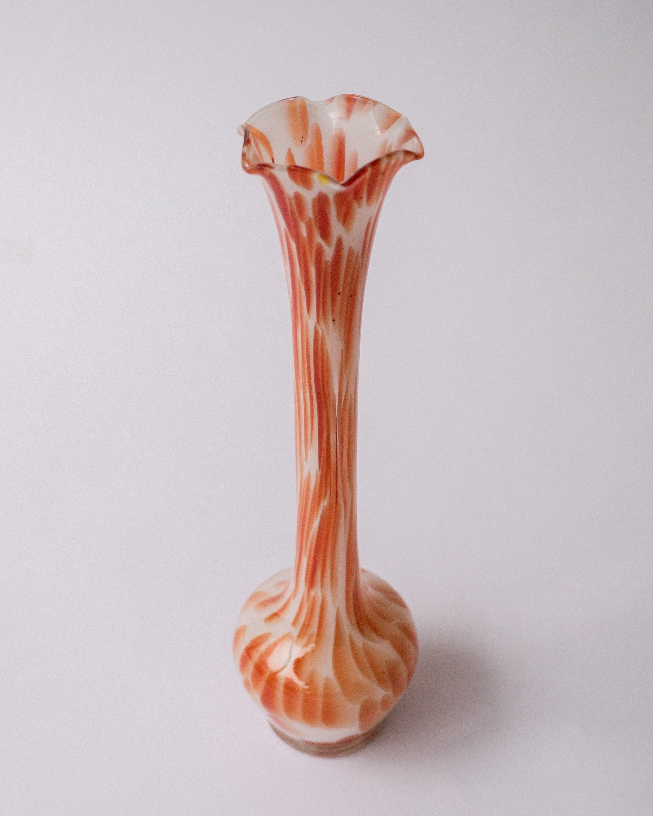 vintage glass vase