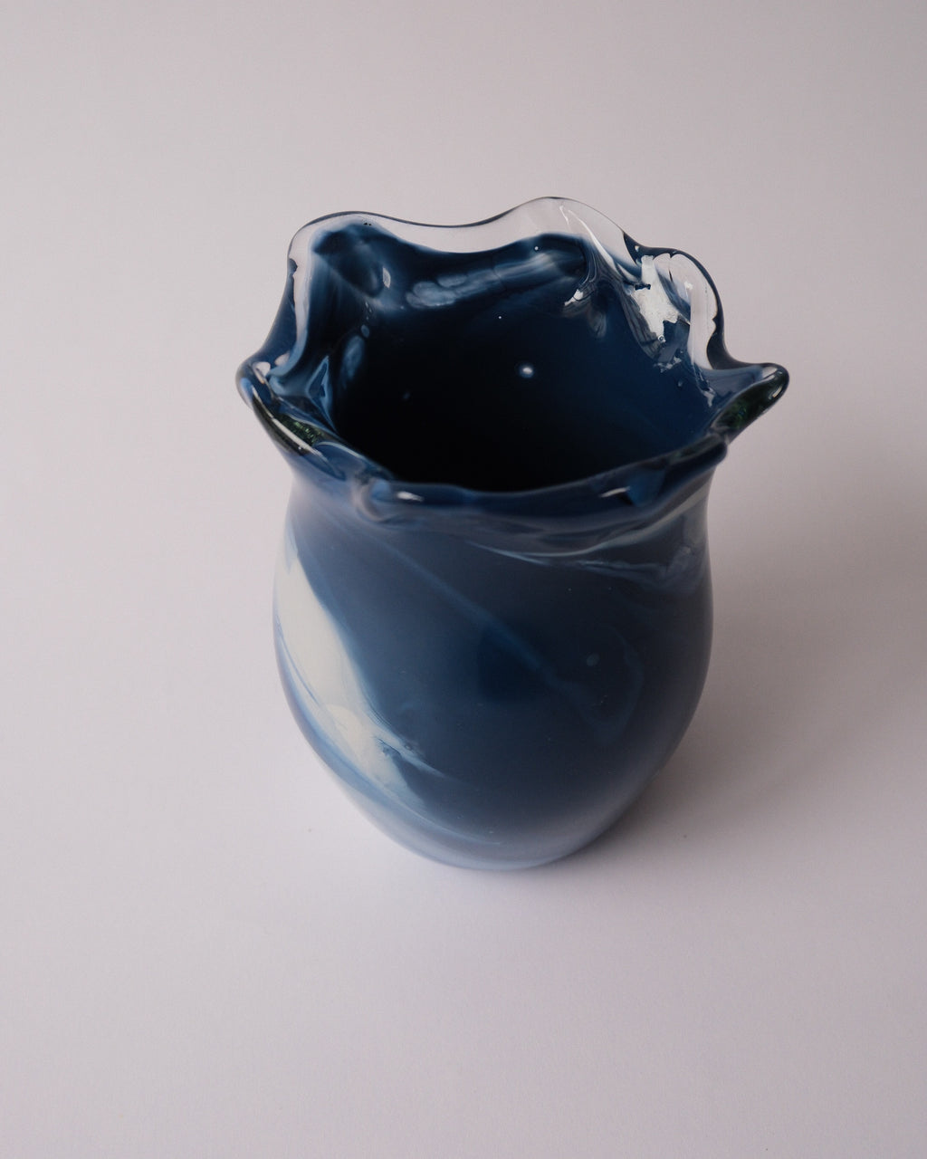 vintage art glass vase