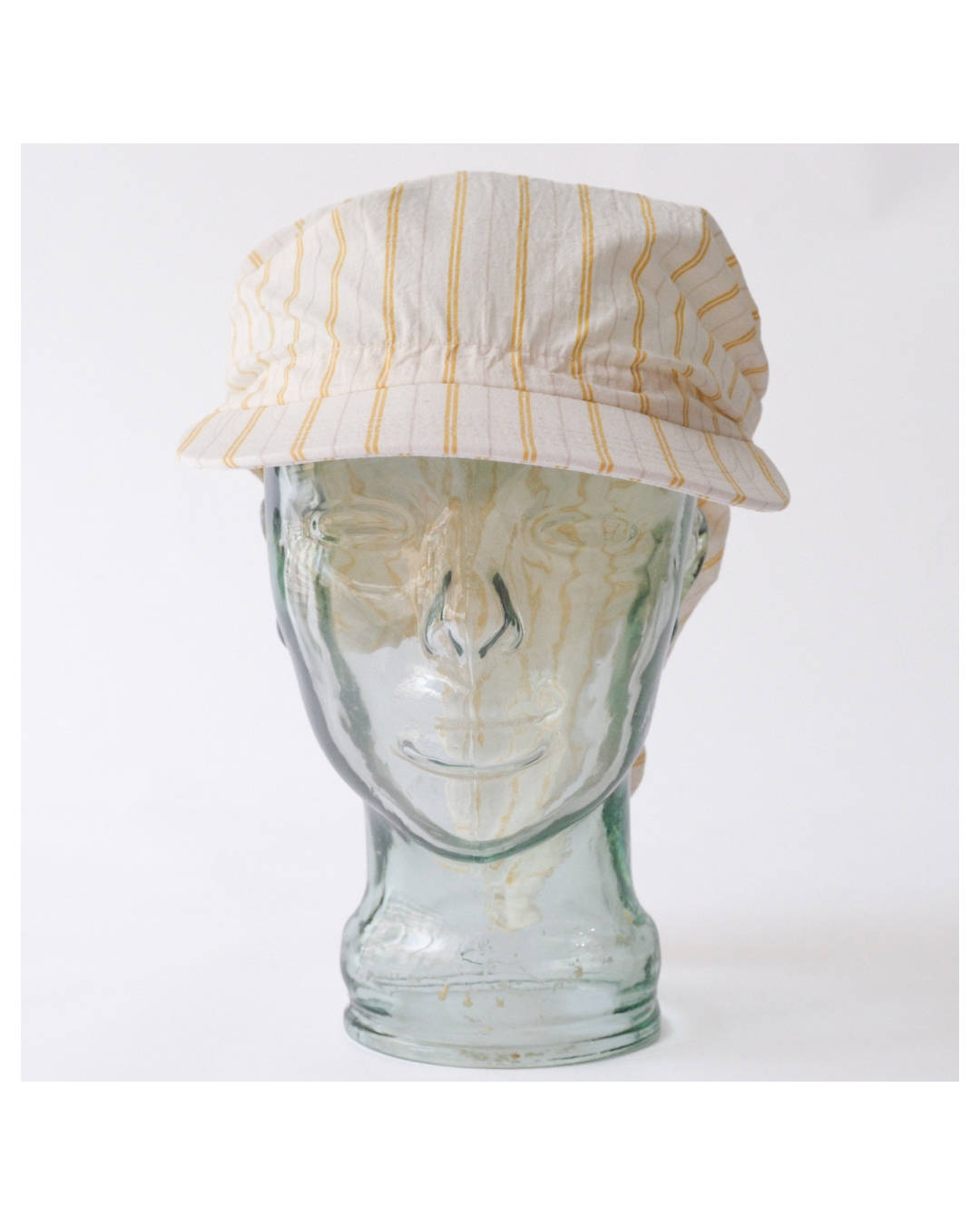 Sowhat Bandanna Cap Yellow Stripe