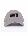 C.A.P. Don't ask me MBTI