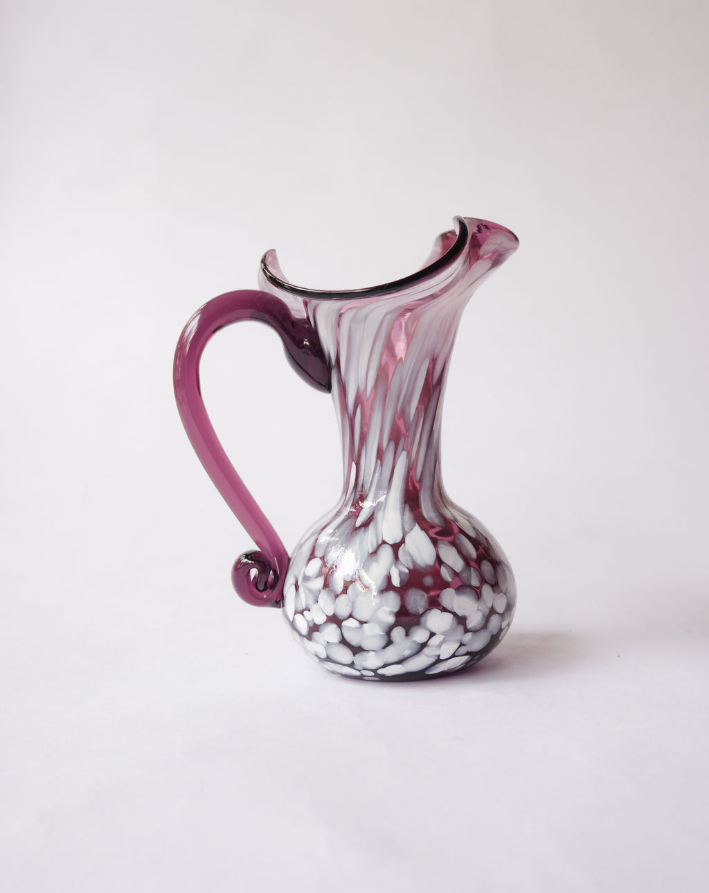 Mini glass pitcher
