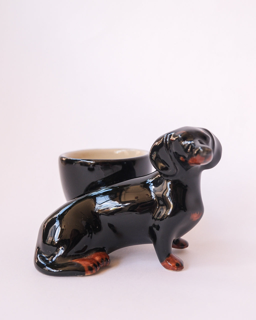 Dachshund egg stand