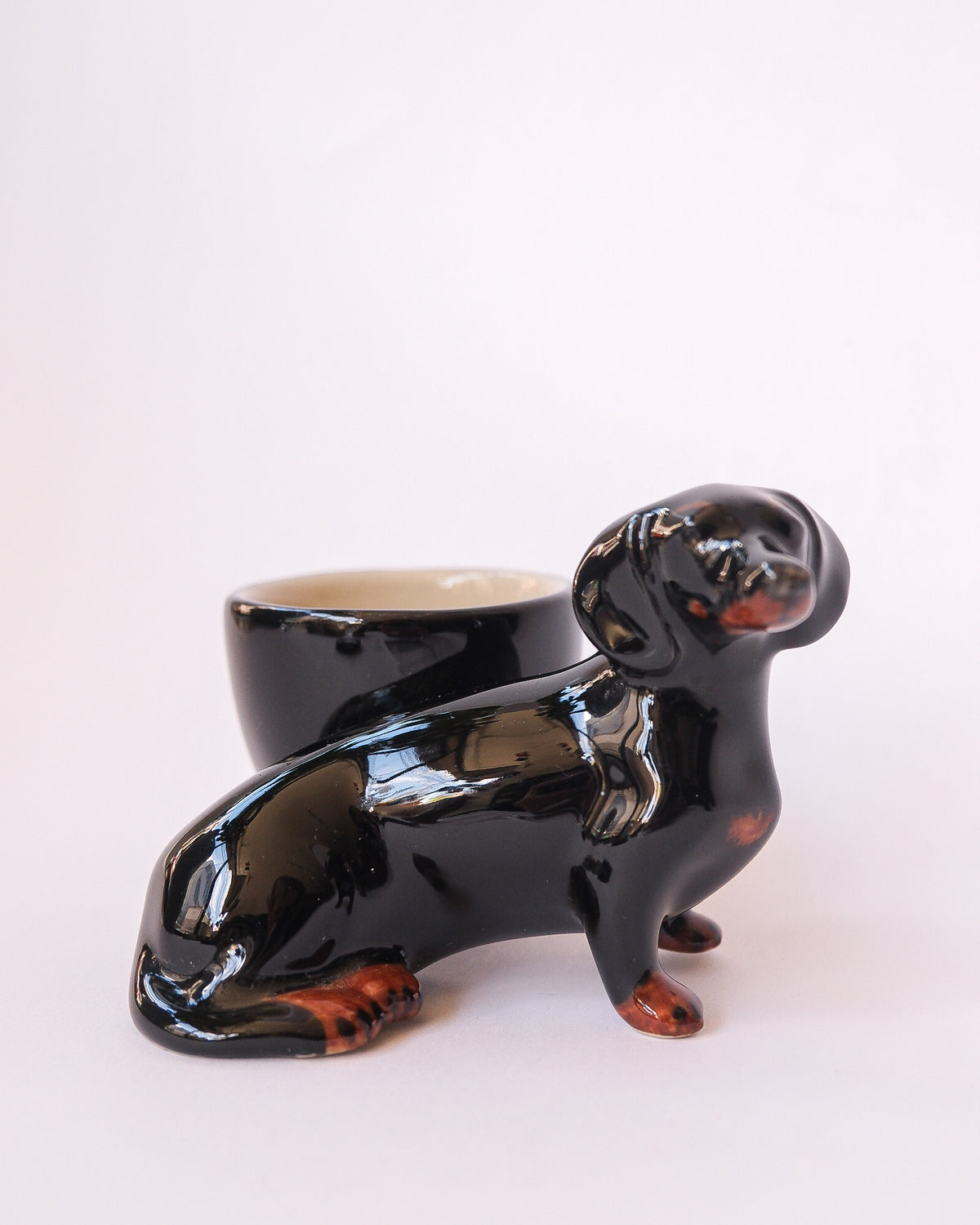 Dachshund egg stand