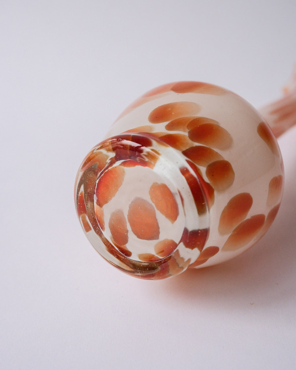 vintage glass vase
