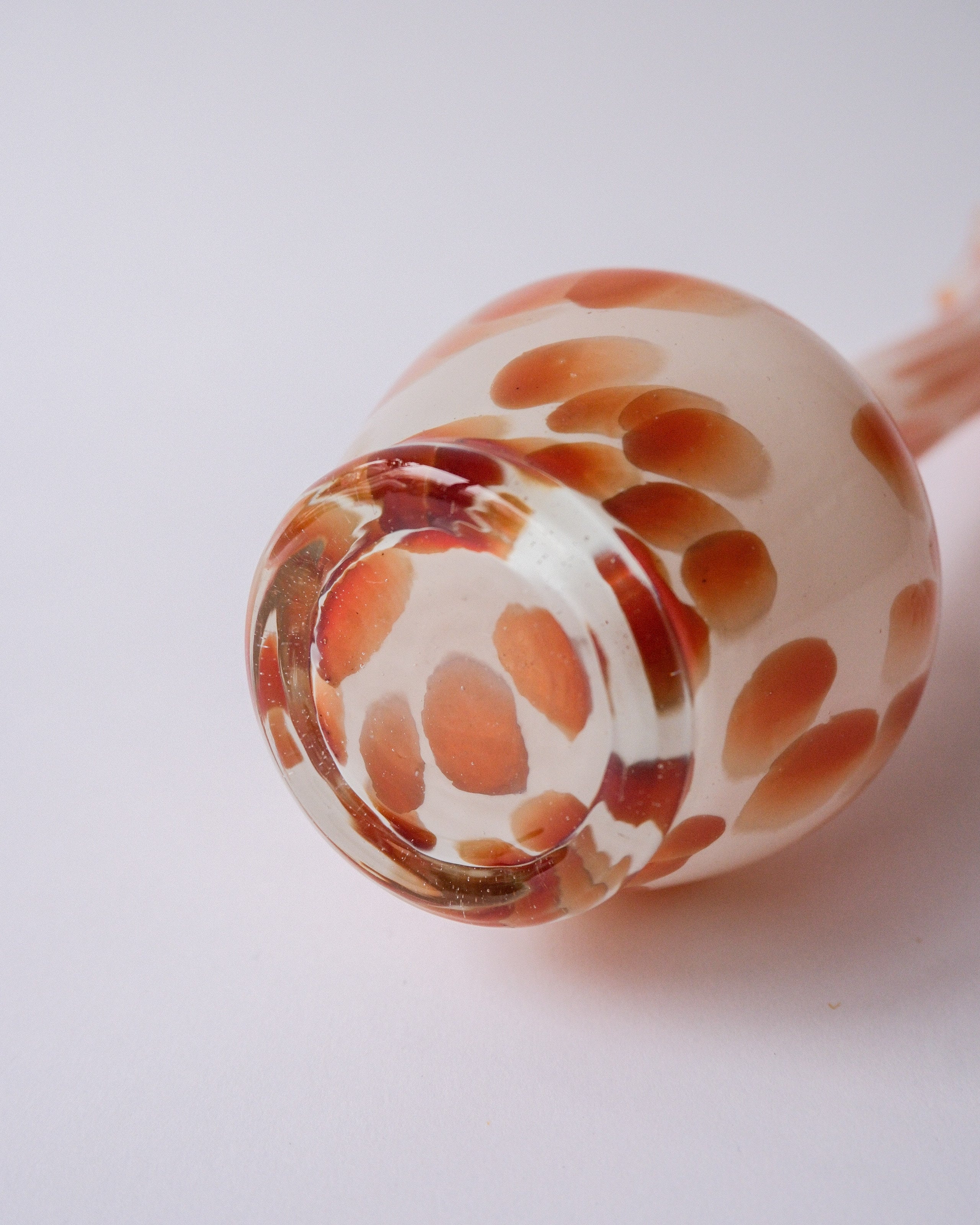 vintage glass vase