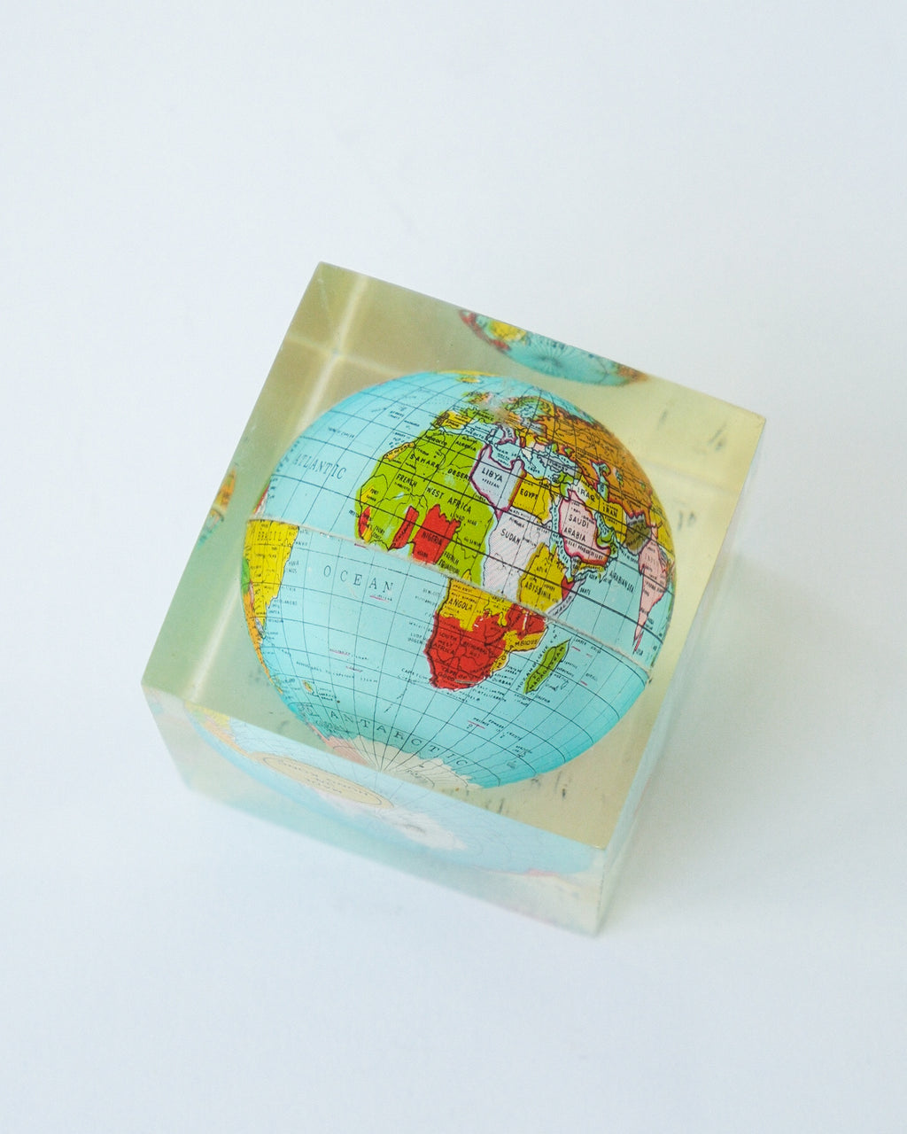 Globe Cube Object