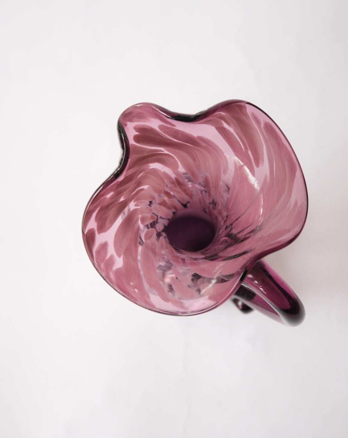 Mini glass pitcher