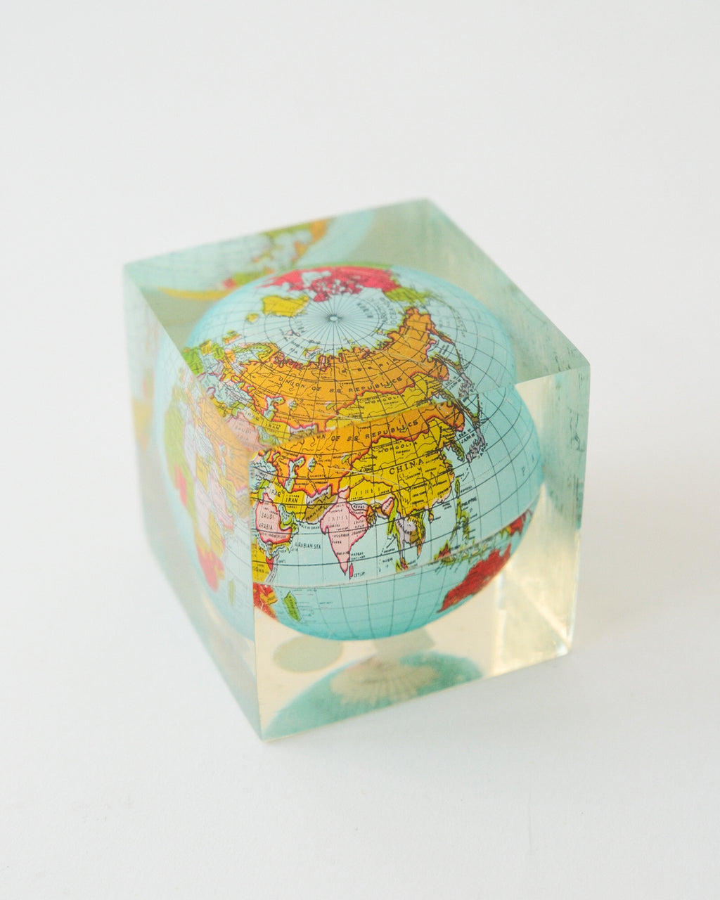 Globe Cube Object