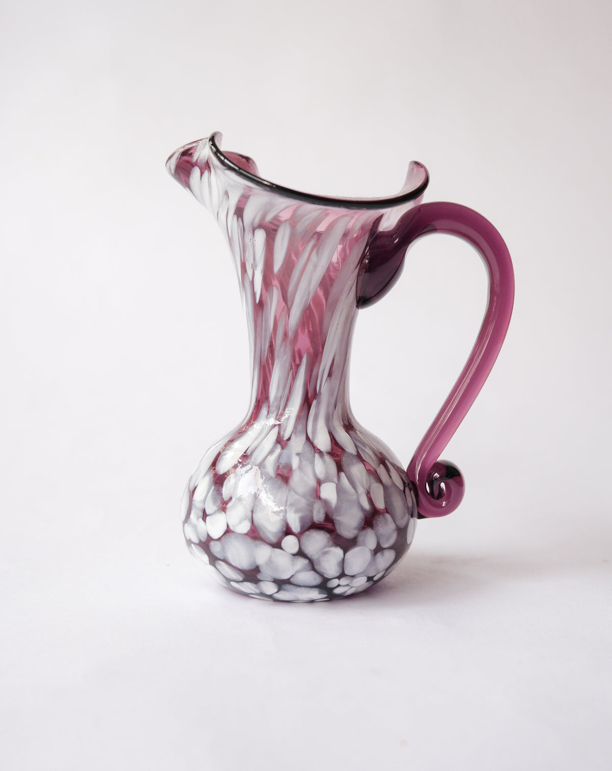 Mini glass pitcher