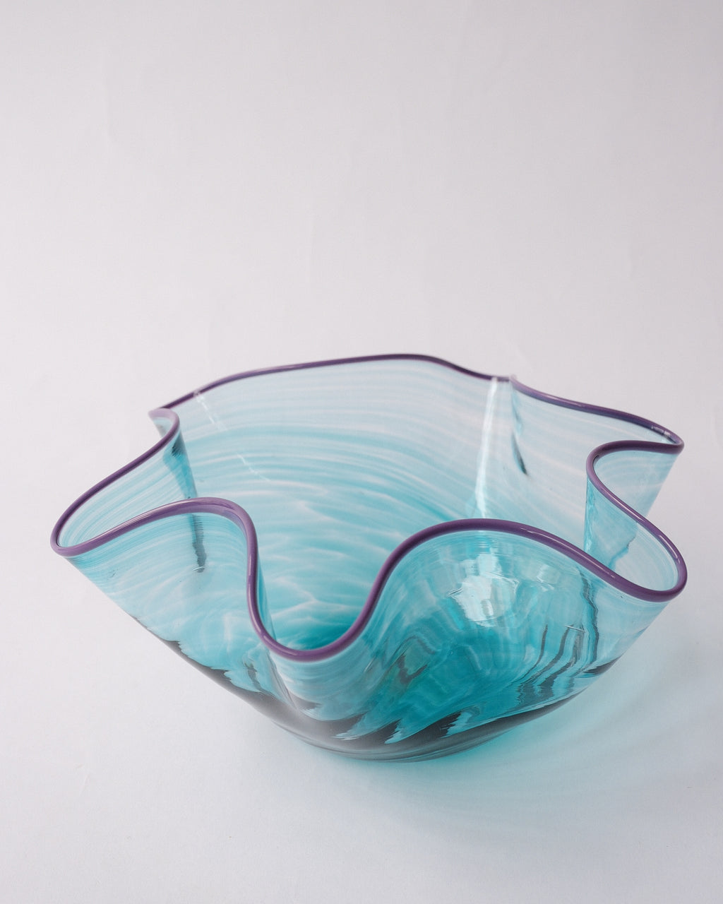 1999s vintage glass bowl