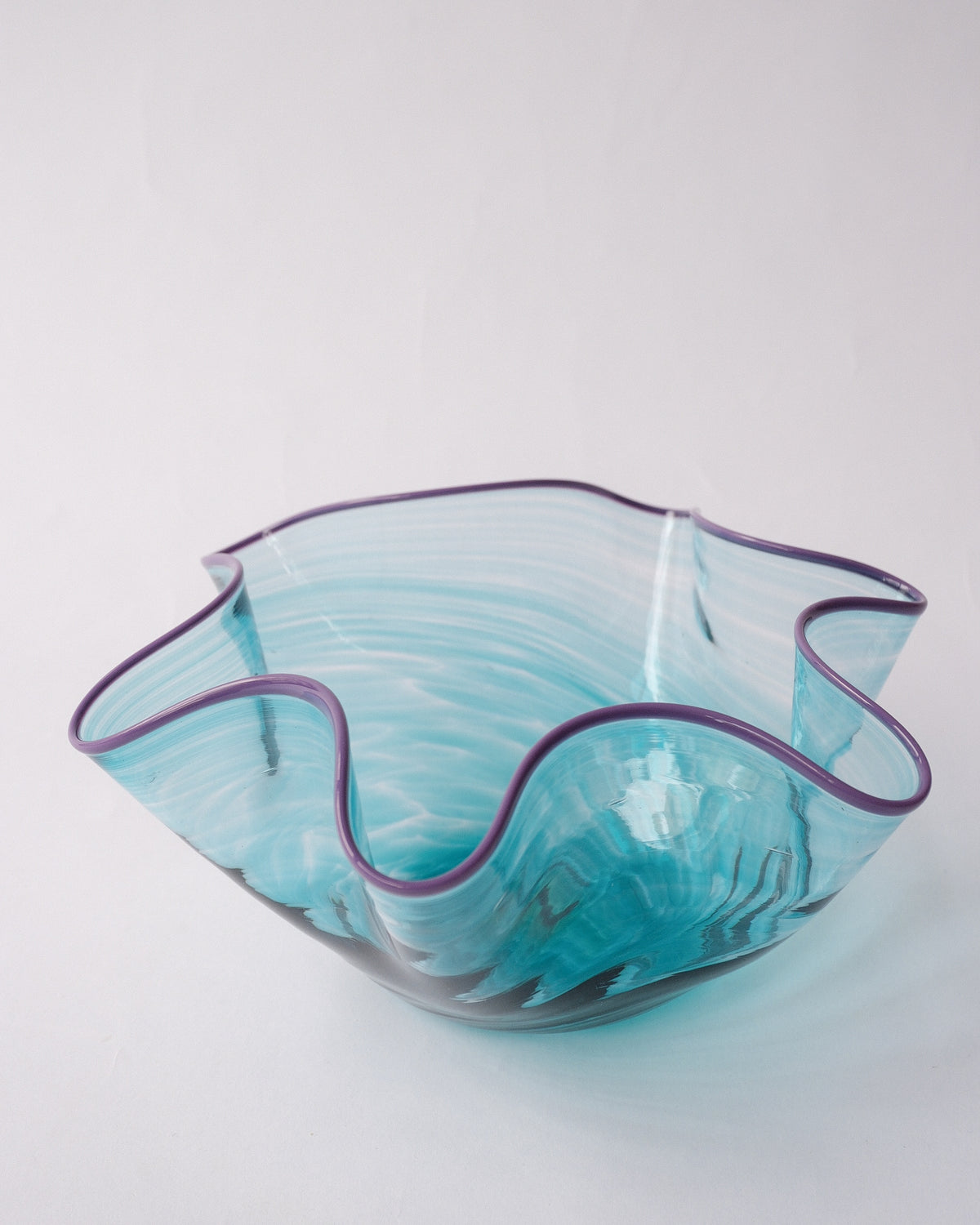 1999s vintage glass bowl