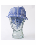 Sowhat Bandanna Cap Blue Stripe