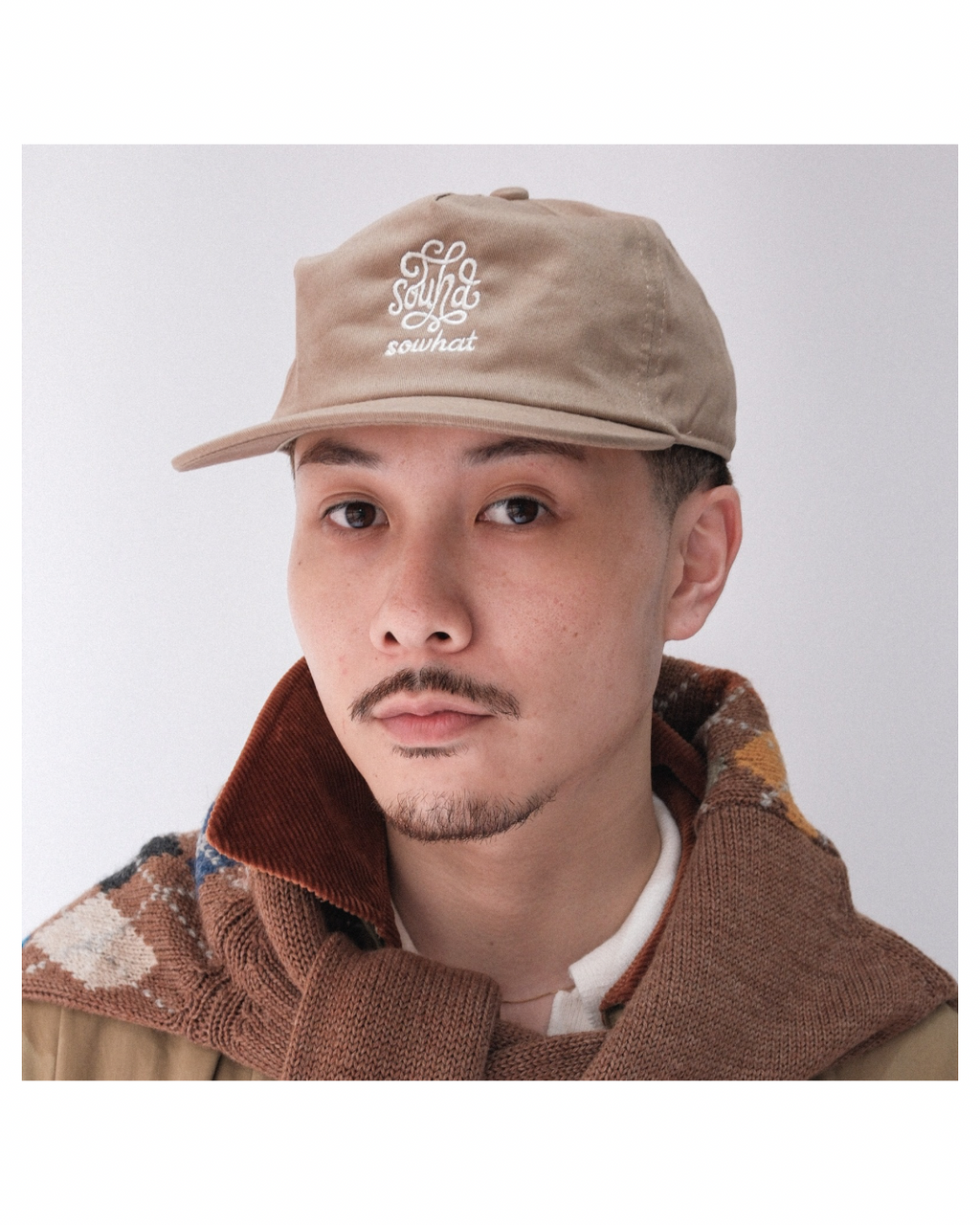 Sowhat Monogram Logo Cap