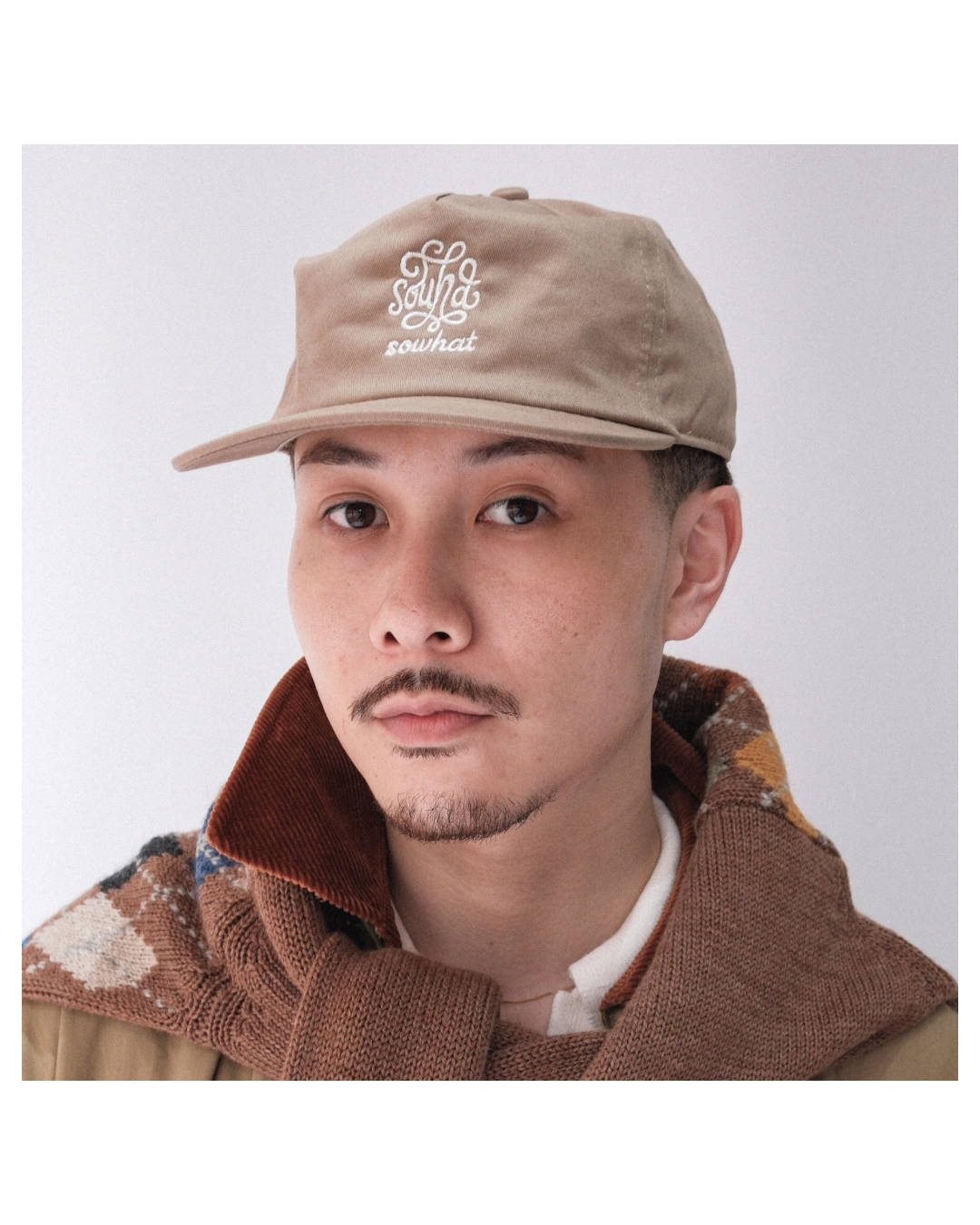 Sowhat Monogram Logo Cap