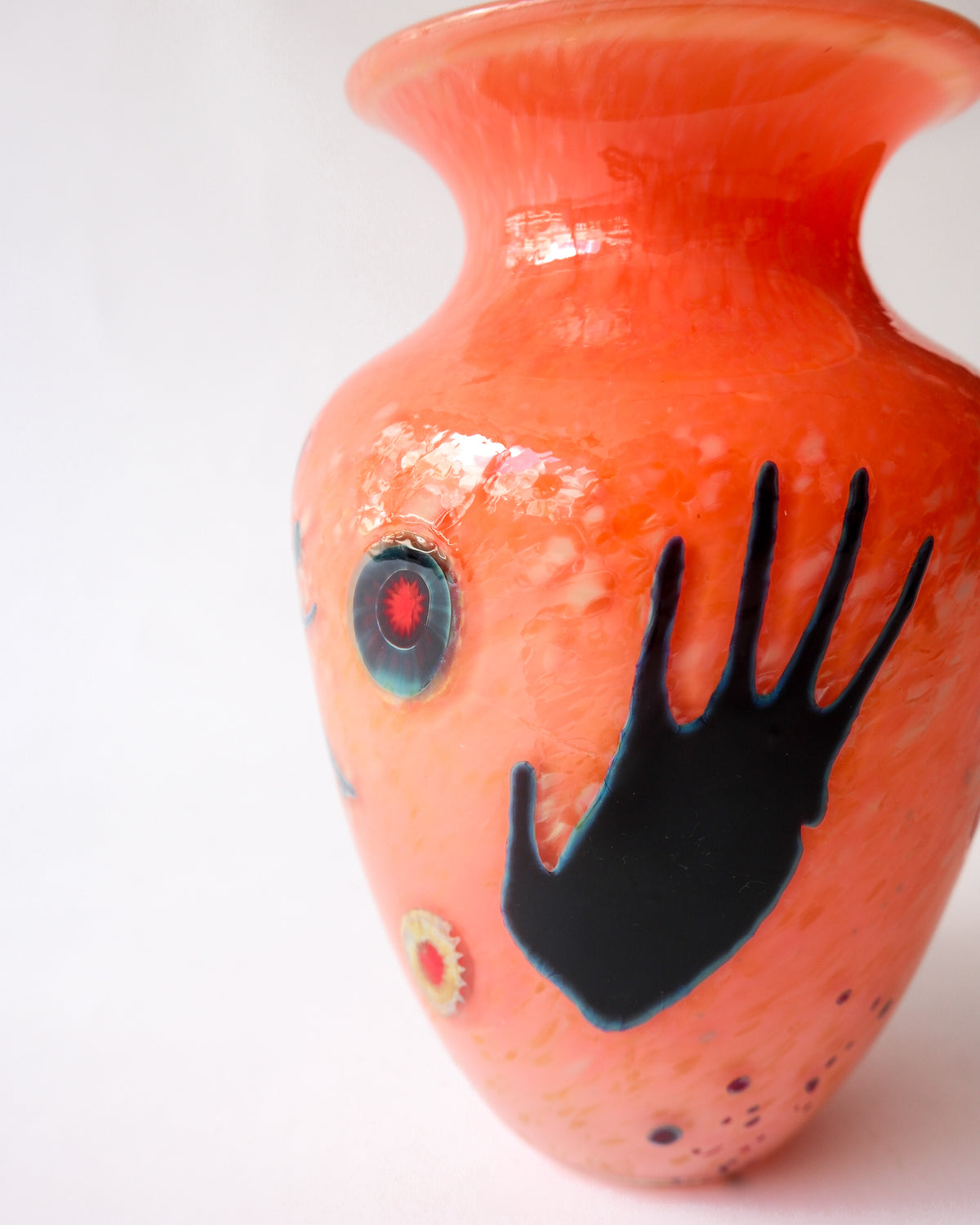 1990-00’s Elodie Holmes glass vase